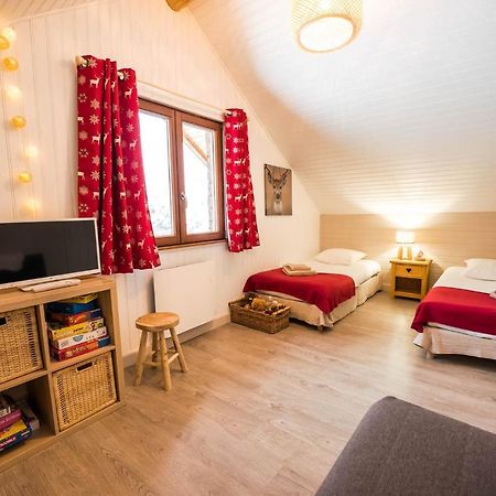 Le Bois Des Neiges Charmant Chalet Authentique A 5 Mn De Gerardmer Xonrupt-Longemer ภายนอก รูปภาพ