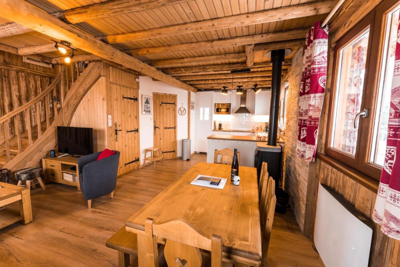Le Bois Des Neiges Charmant Chalet Authentique A 5 Mn De Gerardmer Xonrupt-Longemer ภายนอก รูปภาพ