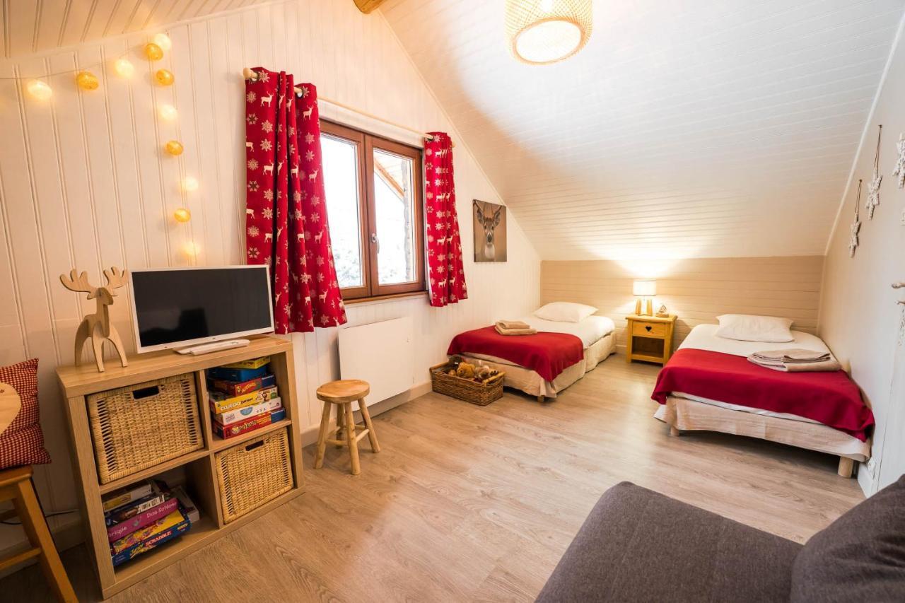 Le Bois Des Neiges Charmant Chalet Authentique A 5 Mn De Gerardmer Xonrupt-Longemer ภายนอก รูปภาพ