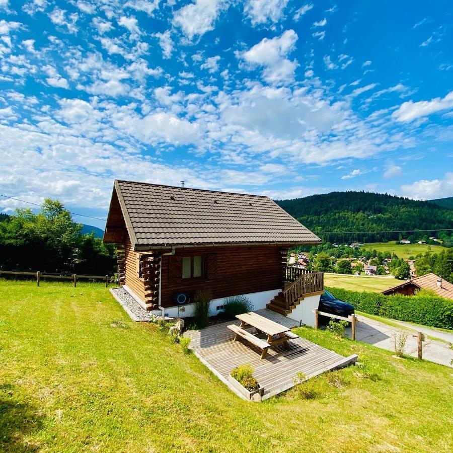 Le Bois Des Neiges Charmant Chalet Authentique A 5 Mn De Gerardmer Xonrupt-Longemer ภายนอก รูปภาพ